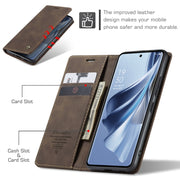 For OPPO Reno10 5G Global／Reno10 Pro Global CaseMe 013 Multifunctional Horizontal Flip Leather Phone Case(Coffee)