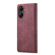 For Realme 10 Pro 5G CaseMe 013 Multifunctional Horizontal Flip Leather Phone Case(Wine Red)