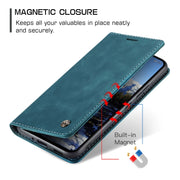 For Xiaomi Redmi Note 13 Pro 4G CaseMe 013 Multifunctional Horizontal Flip Leather Phone Case(Blue)