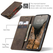 For Xiaomi Redmi K70E 5G CaseMe 013 Multifunctional Horizontal Flip Leather Phone Case(Coffee)
