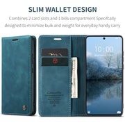 For Xiaomi Redmi K70E 5G CaseMe 013 Multifunctional Horizontal Flip Leather Phone Case(Blue)