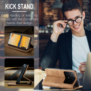 For Xiaomi Redmi K70E 5G CaseMe 013 Multifunctional Horizontal Flip Leather Phone Case(Brown)