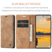 For Xiaomi Redmi K70E 5G CaseMe 013 Multifunctional Horizontal Flip Leather Phone Case(Brown)