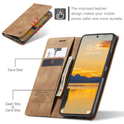 For Xiaomi Redmi K70E 5G CaseMe 013 Multifunctional Horizontal Flip Leather Phone Case(Brown)