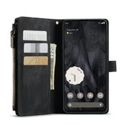 For Google Pixel 8 Pro CaseMe C30 Multifunctional Leather Phone Case(Black)