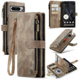 For Google Pixel 8 Pro CaseMe C30 Multifunctional Leather Phone Case(Brown) - free shipping - PMC Jewellery - Order now!