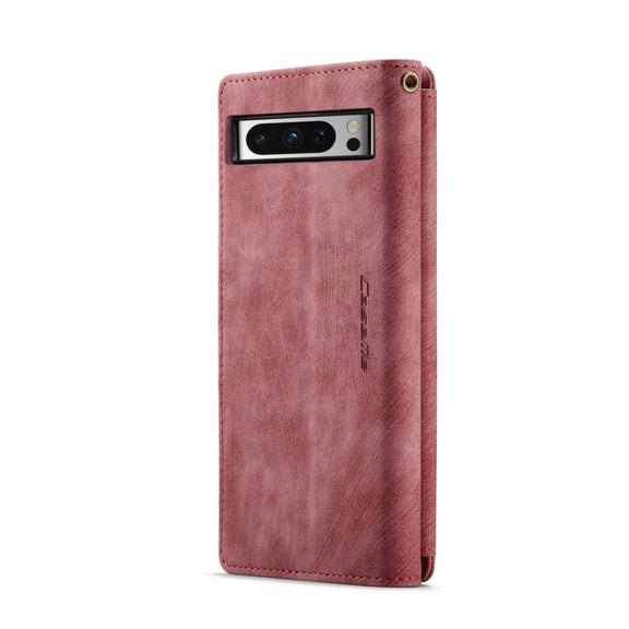 For Google Pixel 8 Pro CaseMe C30 Multifunctional Leather Phone Case(Red)