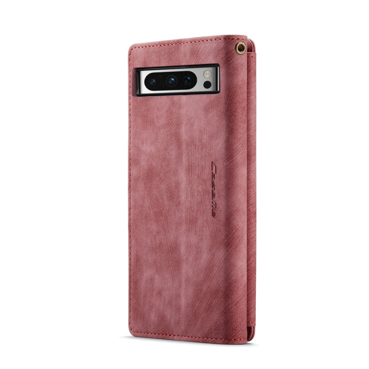 For Google Pixel 8 Pro CaseMe C30 Multifunctional Leather Phone Case(Red)