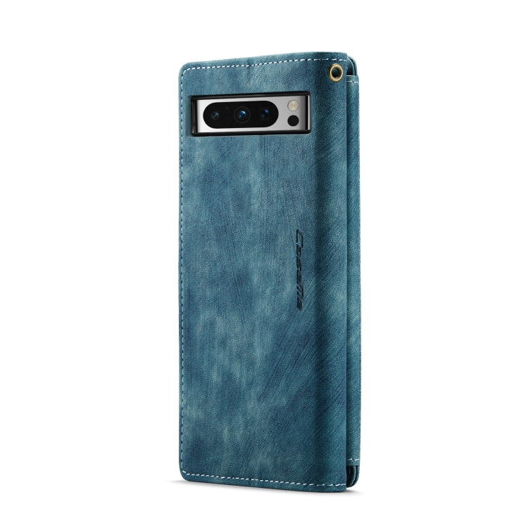 For Google Pixel 8 Pro CaseMe C30 Multifunctional Leather Phone Case(Blue)