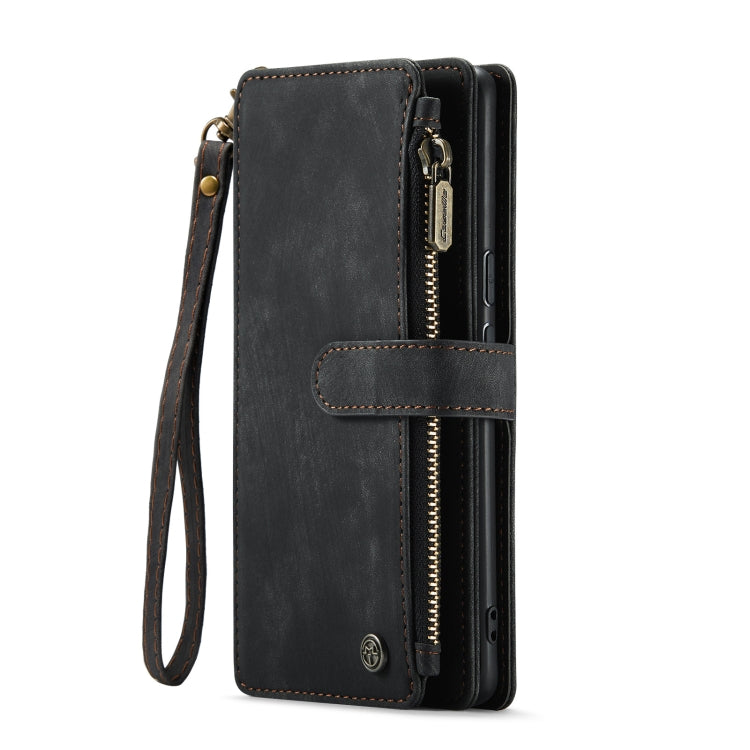 For Google Pixel 8 CaseMe C30 Multifunctional Leather Phone Case(Black)