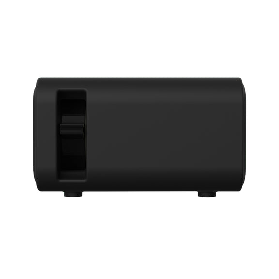 T300S 320x240 24ANSI Lumens Mini LCD Projector Supports Wired & Wireless Same Screen, Specification:US Plug(Black)
