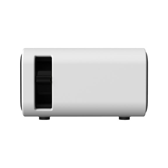 T300S 320x240 24ANSI Lumens Mini LCD Projector Supports Wired & Wireless Same Screen, Specification:US Plug(White)