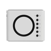 T300S 320x240 24ANSI Lumens Mini LCD Projector Supports Wired & Wireless Same Screen, Specification:US Plug(White)