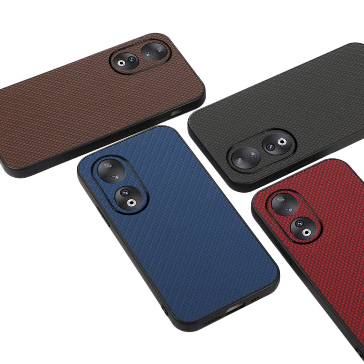 For Honor 90 Carbon Fiber Texture Shockproof Phone Case(Black)