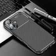 For iPhone 16 Carbon Fiber Texture Shockproof TPU Phone Case(Black) - iPhone 16 Cases by PMC TechLife | Online Shopping South Africa | PMC TechLife | Buy Now Pay Later Mobicred