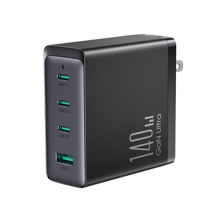 JOYROOM TCG05 GaN Ultra 4 in 1 140W Fast Charger with USB-C / Type-C Cable(US Plug)