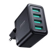 JOYROOM JR-TCN03 4.8A 24W 4 USB Ports Charger(EU Plug) - free shipping - PMC TechLife - Order now!