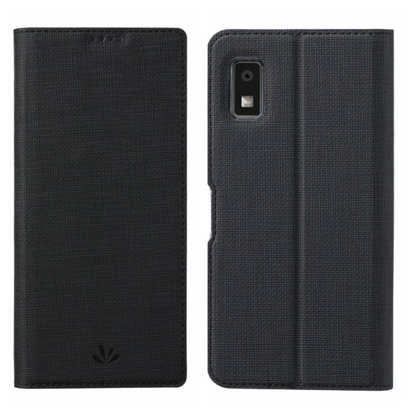 For Sharp Aquos Wish 3 ViLi DMX Series Shockproof TPU + PU Leather Magnetic Attraction Horizontal Flip Case(Black)