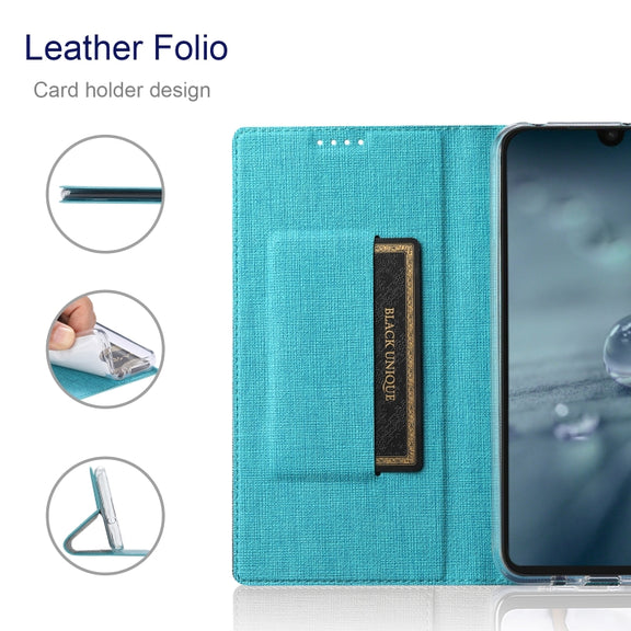 For Sharp Aquos Wish 3 ViLi DMX Series Shockproof TPU + PU Leather Magnetic Attraction Horizontal Flip Case(Blue)