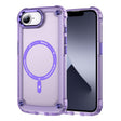 For iPhone 16e Skin Feel TPU + PC MagSafe Magnetic Phone Case(Transparent Purple) - iPhone 16e Cases by PMC TechLife | Online Shopping South Africa | PMC TechLife | Buy Now Pay Later Mobicred