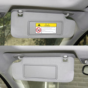 For Buick / Chevrolet Left-hand Drive Car Sun Visor Makeup Mirror 23196443(Cream)