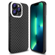 For iPhone 13 Pro Max Hollow Heat Dissipation TPU Phone Case(Black) - iPhone 13 Pro Max Cases by PMC TechLife | Online Shopping South Africa | PMC TechLife