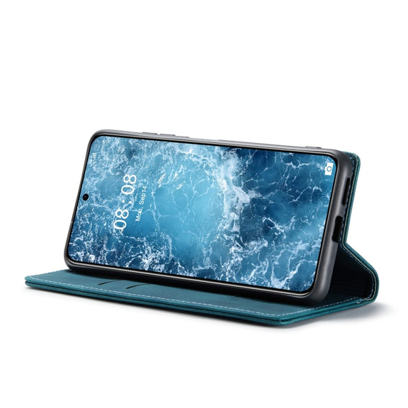For Huawei Mate 60 CaseMe 013 Multifunctional Horizontal Flip Leather Phone Case(Blue)
