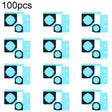 100set Back Camera Dustproof Sponge Foam Pads For iPhone 14 / 14 Plus - free shipping - PMC TechLife - Order now!