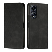 For OPPO A1 5G/A98/F23 5G Diamond Splicing Skin Feel Magnetic Leather Phone Case(Black)
