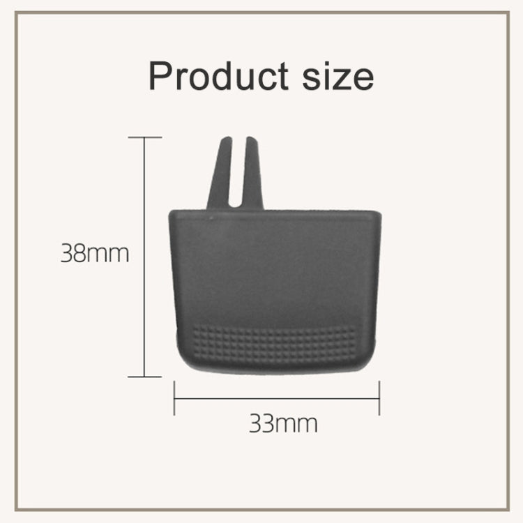 For Kia Sorento Left Driving Car Air Conditioning Air Outlet Paddle, Type:Left L Middle