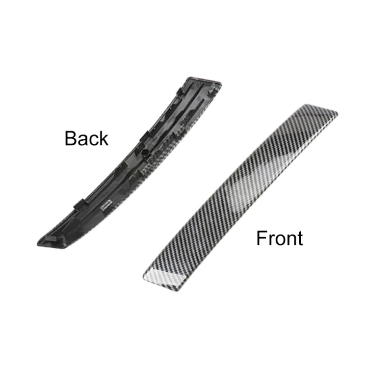 For Nissan Qashqai Left-Drive Car Door Inside Handle Cover, Type:Cover Left(Silver)