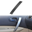 For Nissan Qashqai Left-Drive Car Door Inside Handle Cover, Type:Cover Left(Black) - Door Handles by PMC TechLife | Online Shopping South Africa | PMC TechLife | Buy Now Pay Later Mobicred