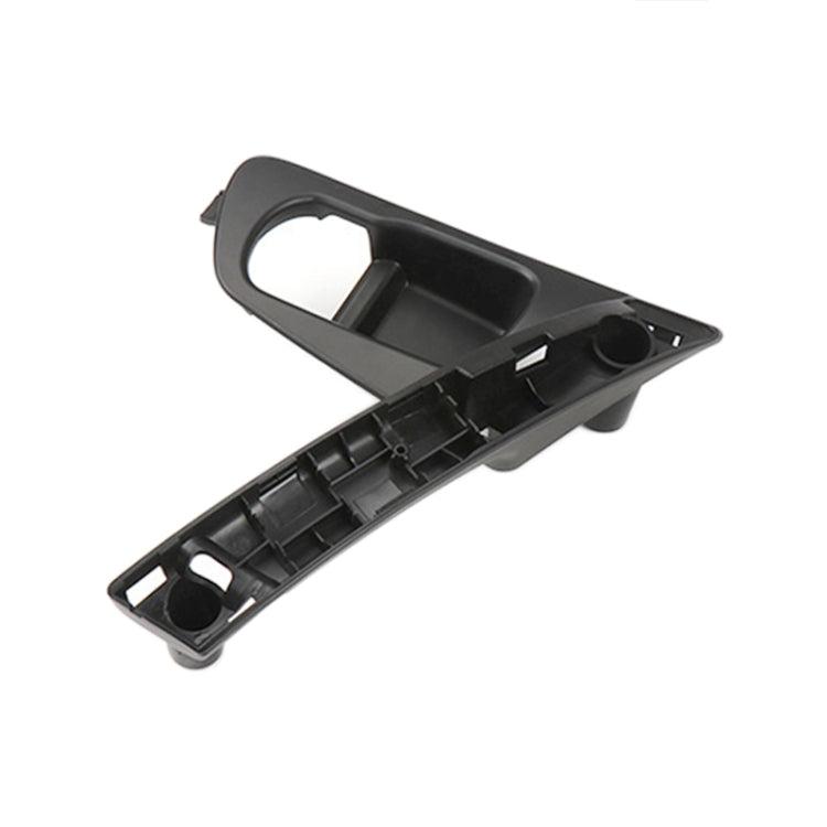 For Nissan Qashqai Left-Drive Car Door Inside Handle Base Bracket, Type:Base Left(Black)