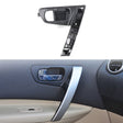For Nissan Qashqai Left-Drive Car Door Inside Handle Base Bracket, Type:Base Left(Carbon Fiber) - Door Handles by PMC TechLife | Online Shopping South Africa | PMC TechLife | Buy Now Pay Later Mobicred