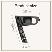 For Nissan Qashqai Left-Drive Car Door Inside Handle Base Bracket, Type:Base Right(Black)