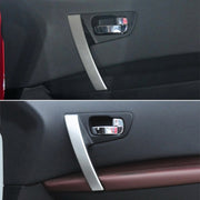 For Nissan Qashqai Left-Drive Car Door Inside Handle Base Bracket, Type:Base Right(Black)