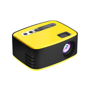 T20 320x240 400 Lumens Basic Version Portable Home Theater LED HD Digital Projector, Plug Type:EU Plug(Yellow)