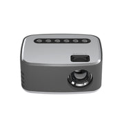 T20 320x240 400 Lumens Basic Version Portable Home Theater LED HD Digital Projector, Plug Type:EU Plug(Silver)