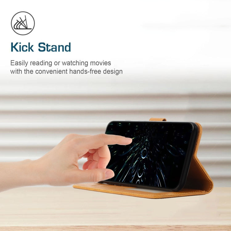 For Xiaomi Redmi K70 / K70 Pro Stitching Calf Texture Buckle Leather Phone Case(Yellow)