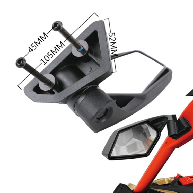 For Can-Am BRP UTV Maverick X3 Off-Road Vehicle Rearview Mirror, Model:UTV-17D