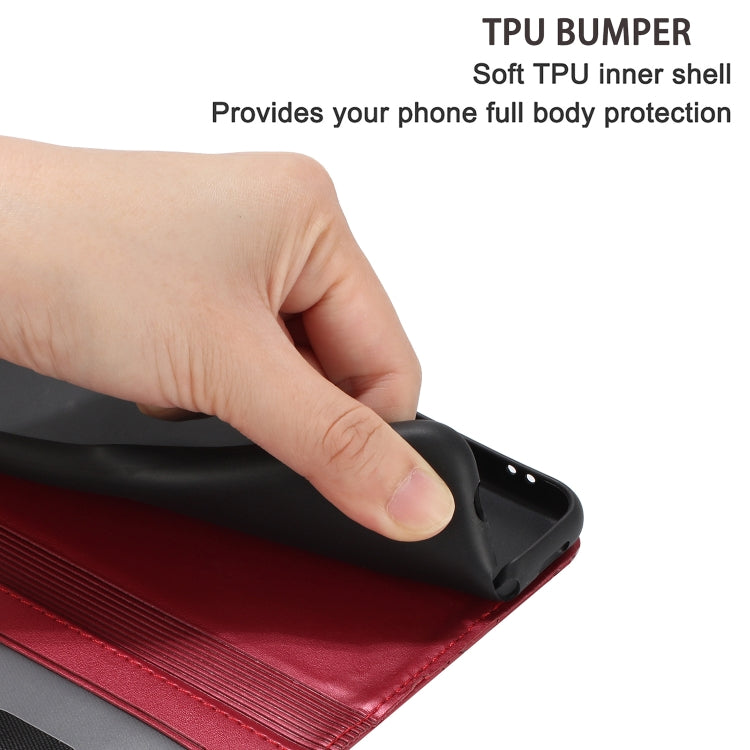 For iPhone 16 Pro Max Cat Embossing Pattern Leather Phone Case with Lanyard(Red)