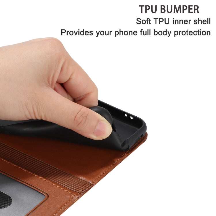 For Xiaomi Redmi Note 12 4G Global Cat Embossing Pattern Leather Phone Case with Lanyard(Brown)