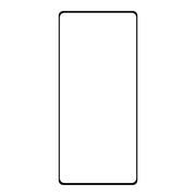 For Xiaomi Poco M6 Pro 4G 9H HD 3D Curved Edge Tempered Glass Film(Black)