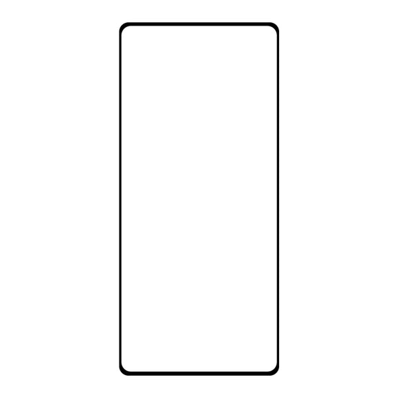 For Xiaomi Poco M6 Pro 4G 9H HD 3D Curved Edge Tempered Glass Film(Black)