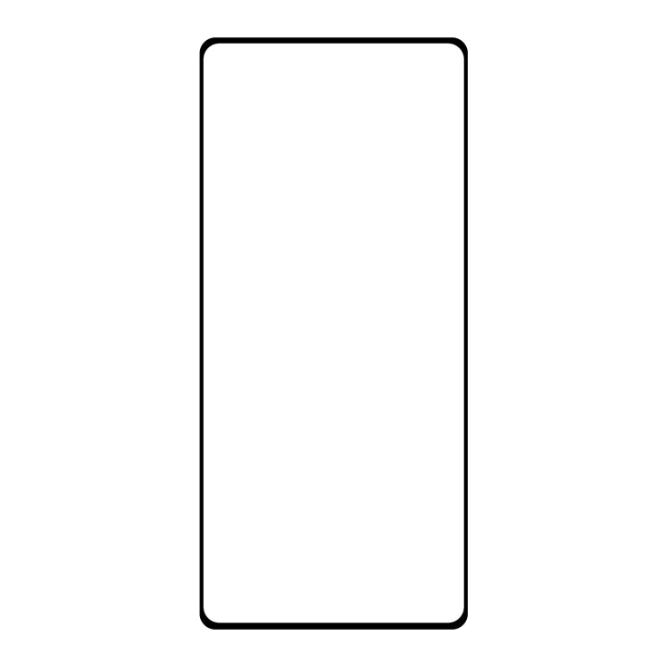 For Xiaomi Poco M6 Pro 4G 9H HD 3D Curved Edge Tempered Glass Film(Black)