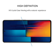 For Xiaomi Poco M6 Pro 4G 9H HD 3D Curved Edge Tempered Glass Film(Black)