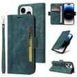 For iPhone 15 Pro Max BETOPNICE Dual-side Buckle Leather Phone Case(Green) - iPhone 15 Pro Max Cases by BETOPNICE | Online Shopping South Africa | PMC TechLife | Buy Now Pay Later Mobicred