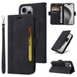 For iPhone 16 Pro Max BETOPNICE Dual-side Buckle Leather Phone Case(Black) - iPhone 16 Pro Max Cases by BETOPNICE | Online Shopping South Africa | PMC TechLife | Buy Now Pay Later Mobicred