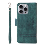 For iPhone 16 Pro Max BETOPNICE Dual-side Buckle Leather Phone Case(Green)