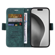 For iPhone 16 Pro Max BETOPNICE Dual-side Buckle Leather Phone Case(Green)